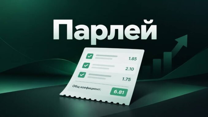 Парлей залози: правила, коефициенти и видове комбинации